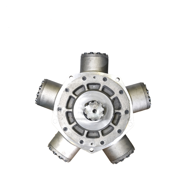 Hydraulic Motor-STF080 HMB080 Crankshaft Low Speed High-Torque Renovated Radial Piston Hydraulic Motors