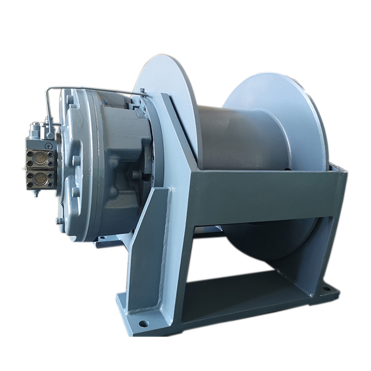 Hydraulic Winch-OEM Diesel Engine Hydraulic Power Logging Winch